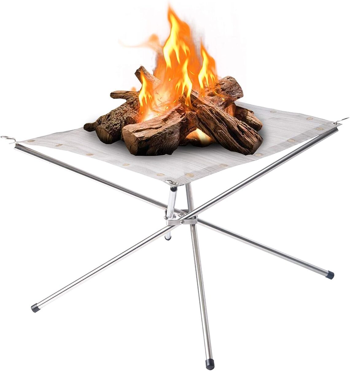 Kikerike Portable Steel Mesh Outdoor Fire Pit