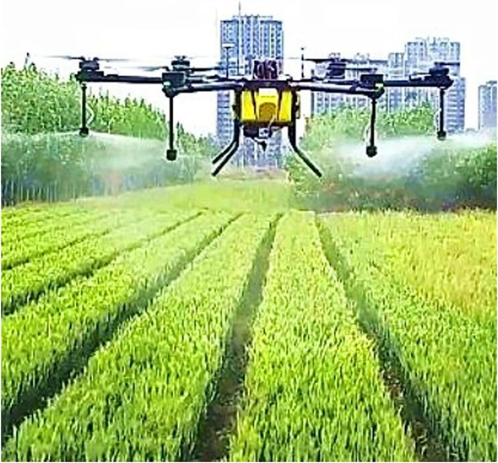 GOBEAM Unmanned Aerial Vehicle Agricultural Sprayer Drone with and Camera, 20L Fumigation Drone