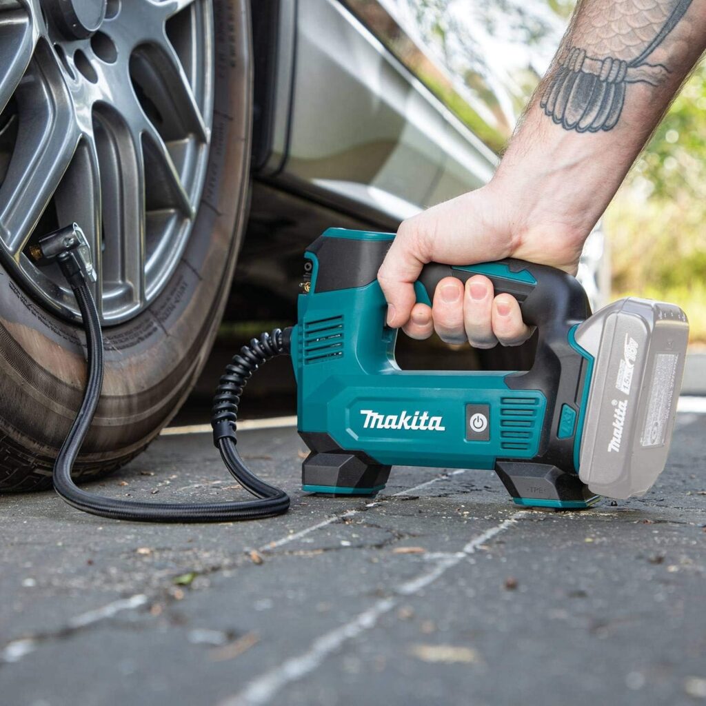 Makita DMP180ZX 18V LXTÂ® Lithium-Ion Cordless Inflator, Tool Only, Teal