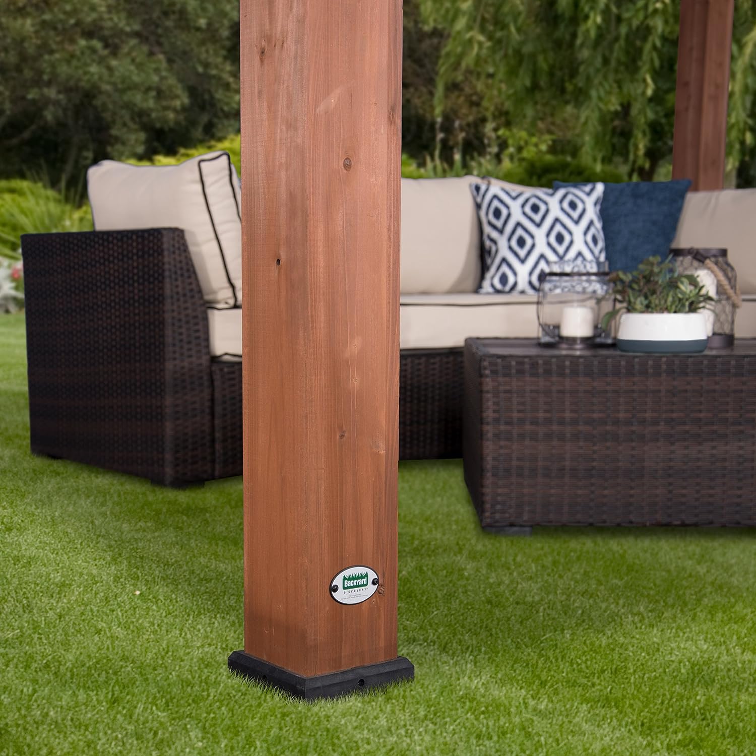 Backyard Discovery 14×10 ft All Cedar Wood Pergola Review 2024