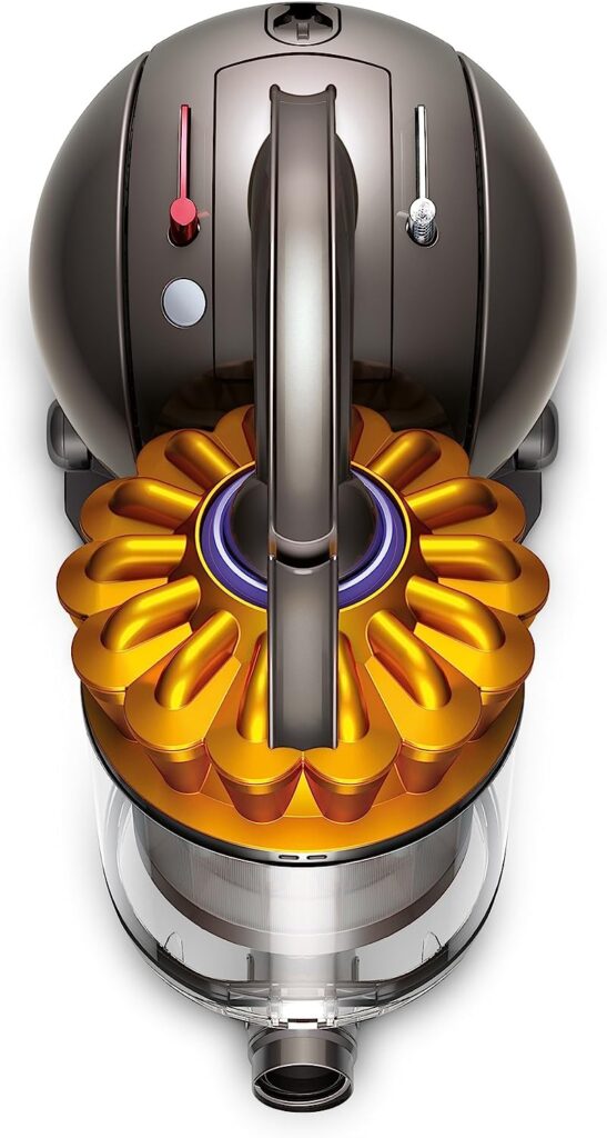 Dyson Ball Multi Floor Canister Vacuum, Yellow/Iron