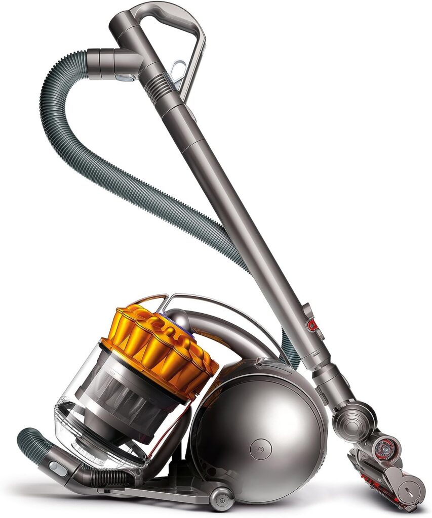 Dyson Ball Multi Floor Canister Vacuum, Yellow/Iron