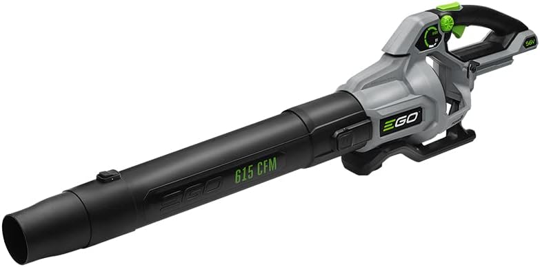 EGO Power+ LB6150 615 CFM Variable-Speed 56-Volt Lithium-ion Cordless Leaf Blower - Battery and Charger Not Included, black