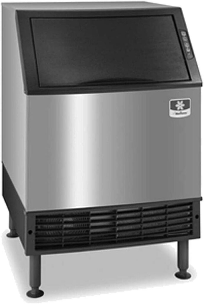 Manitowoc UDF0240A NEO 26-Inch Air-Cooled Dice Undercounter Ice Machine with 90-Pound Bin, 115V, NSF