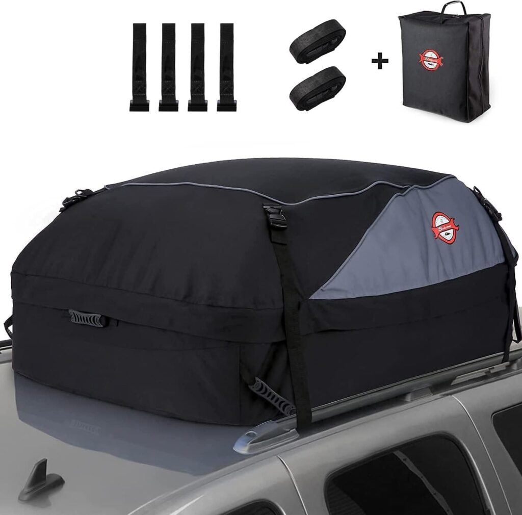 Shakven Car Roof Rack - Anti-Slip EVA Foam Cargo Carrier With Storage Bag, 43.31 Inch