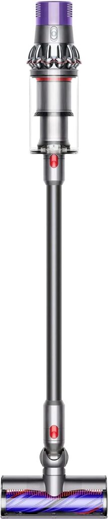 Dyson V10 Cordless Stick Vacuum Cleaner: 14 Cyclones, Fade-Free Power, Whole Machine Filtration, Hygienic Bin Emptying, Wall Mounted, Up to 60 Min Runtime, Iron