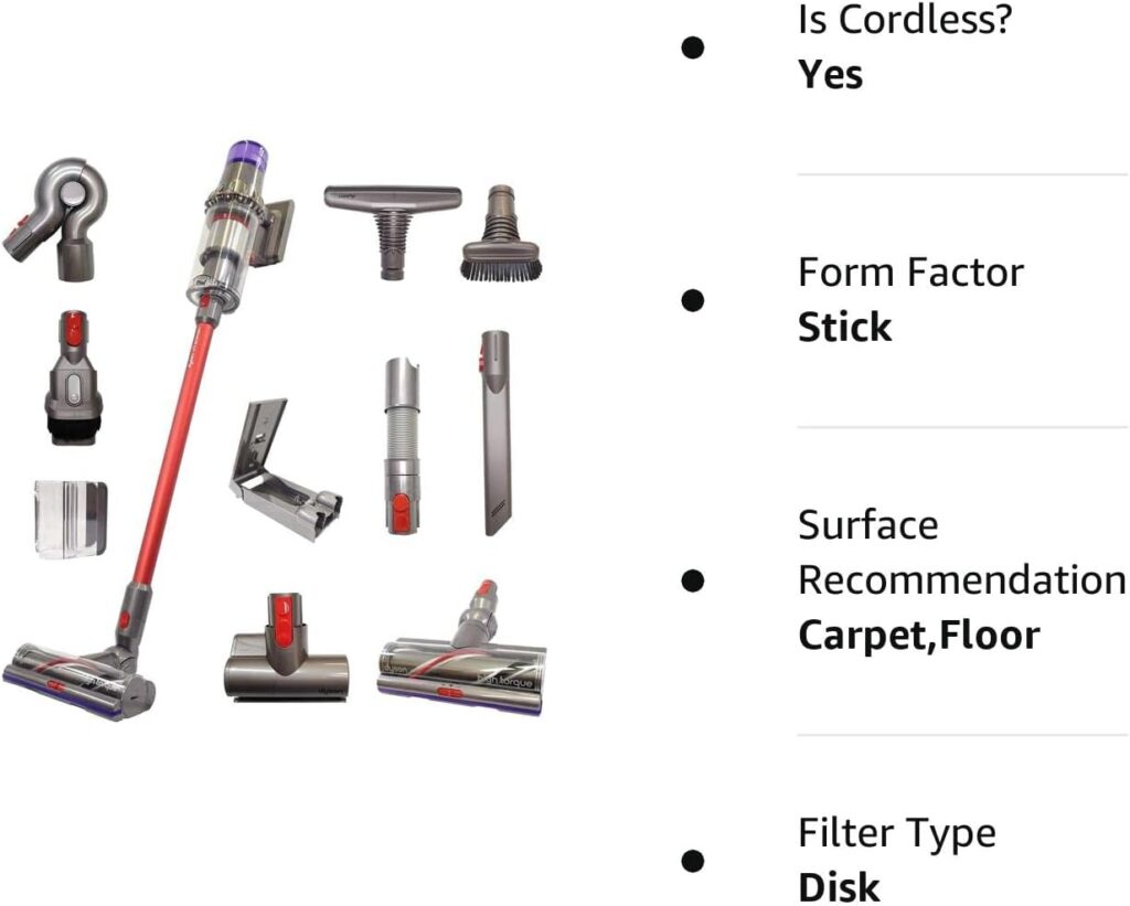 Dyson V11 Animal+ Cordless Red Vacuum Cleaner Review | 2024