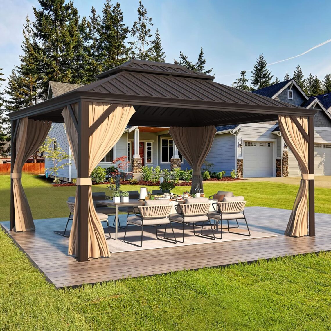 Erommy Hardtop Gazebo Review 