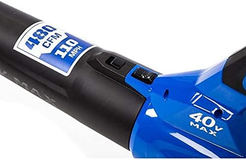 Kobalt 40-Volt Lithium Ion (Li-ion) 480-CFM 110-MPH Medium-Duty Baretool Cordless Electric Leaf Blower (Tool Only - Battery/Charger Not Included)